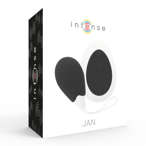 Jan Telecomando Uovo Vibrante Nero - Giocattoli per coppie - Intense - 2