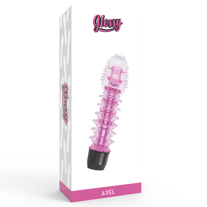 Vibratore rosa Axel - Glossy - 5