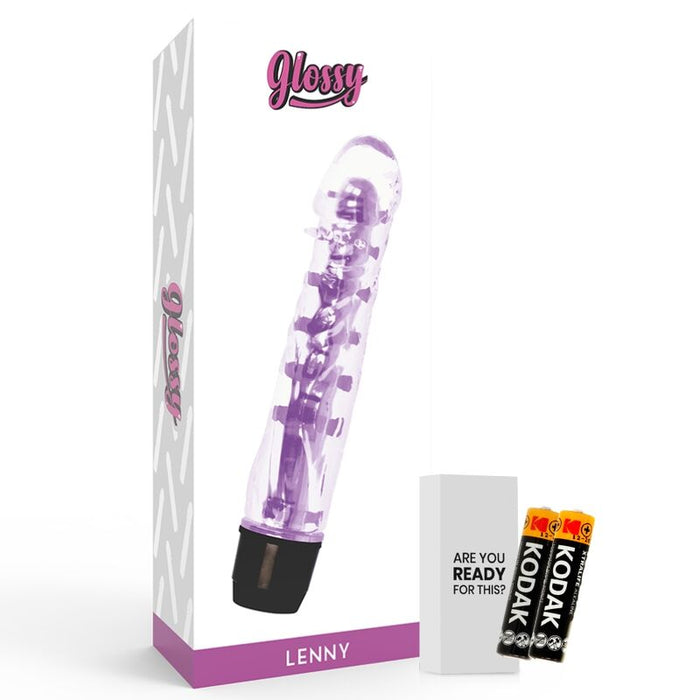 Vibratore Lenny Lilla - Glossy - 1