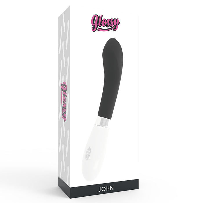 Vibratore John Black - Glossy - 6