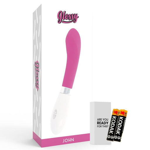 vibratore rosa john - Glossy - 1