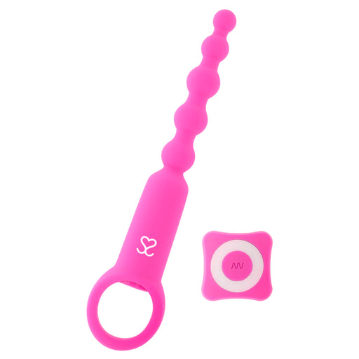 Vibratore anale telecomandato Pink Ronie - Moressa - 1