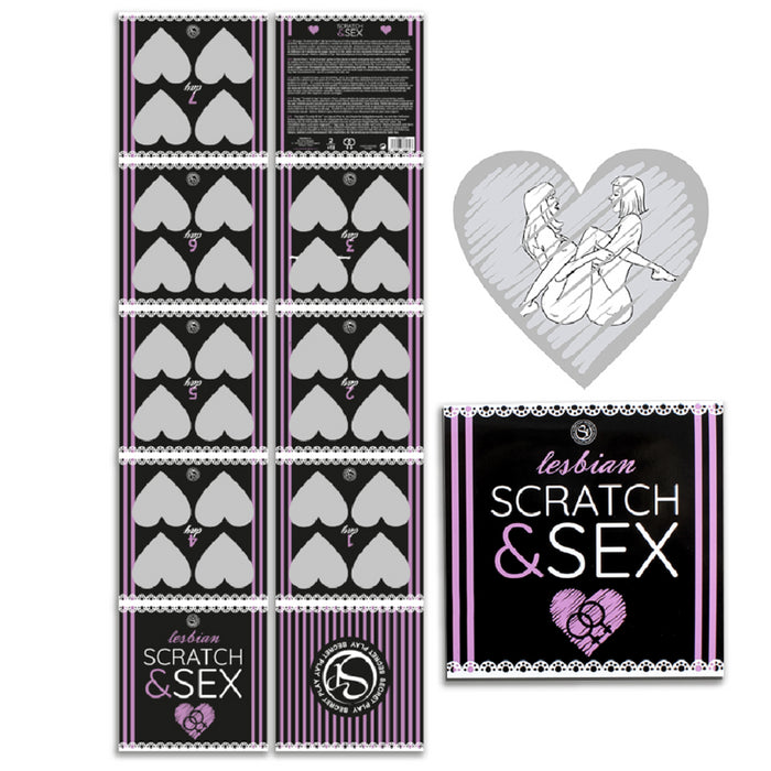 Gioco lesbico Scratch &amp; Sex Couples (es/en/fr/pt/de) - Secretplay 100% Games - Secret Play - 1