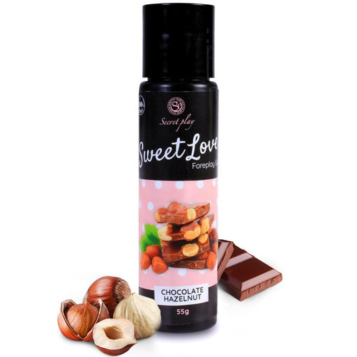 Balsamo Lubrificante Dolce Amore Cioccolato Nocciola 60 ml - Secretplay Cosmetic - Secret Play - 1