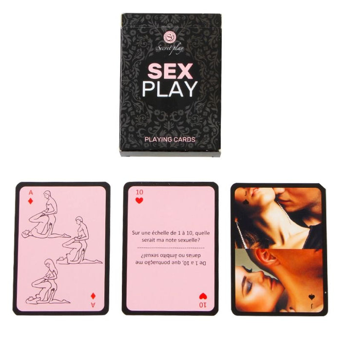 Gioco di carte Sex Play Fr/pt - Secretplay Giochi al 100%. - Secret Play - 1