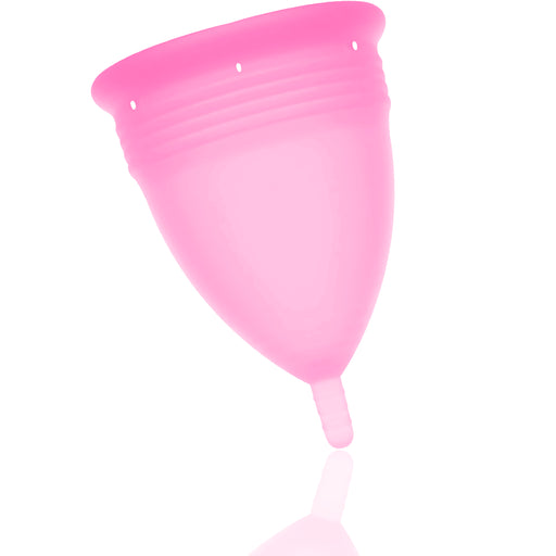 Coppetta mestruale in silicone taglia L Rosa - Stercup - 2