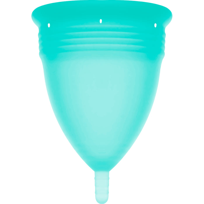 Coppetta mestruale in silicone taglia S Acquamarina - Stercup - 3