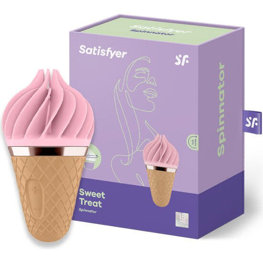 Sweet Treat Spinnator Marron &amp; Rosa - Satisfyer - 2