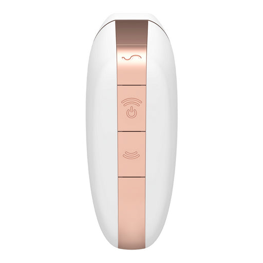 Connect Stimolatore clitorideo Love Triangle Bianco / Oro - Satisfyer - 2