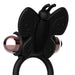 Anello Vibrante Farfalla Cock Ring Nero / Oro - Coquette - 4