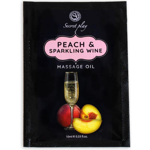 Olio da massaggio monodose pesca e cava - Secretplay Cosmetic - Secret Play - 1