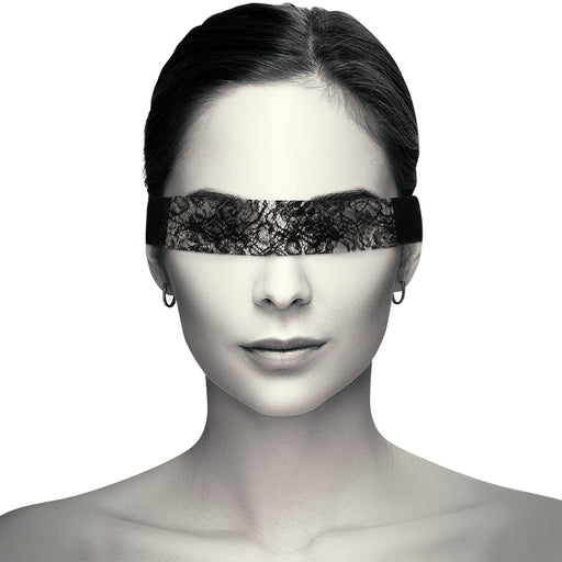 Maschera di pizzo nero Chic Desire - Coquette: Completo - 1