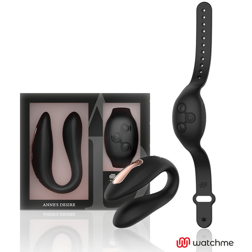 Tecnologia Dual Pleasure Watchme Black - Anne's Desire - 1