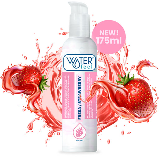 Lubrificante a base d'acqua alla fragola 175 ml - Waterfeel - 1