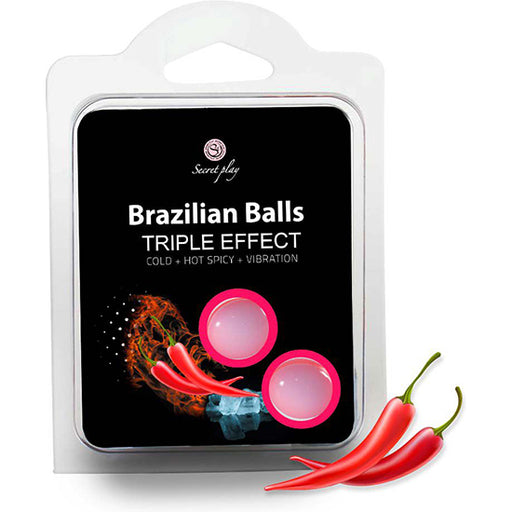 Set Segreto 2 Brazilian Balls Triplo Effetto - Secret Play - 1
