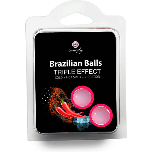 Set Segreto 2 Brazilian Balls Triplo Effetto - Secret Play - 2