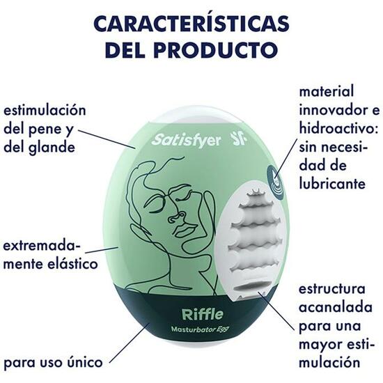 3 Uova Masturbatori - Riffle - Satisfyer - 4