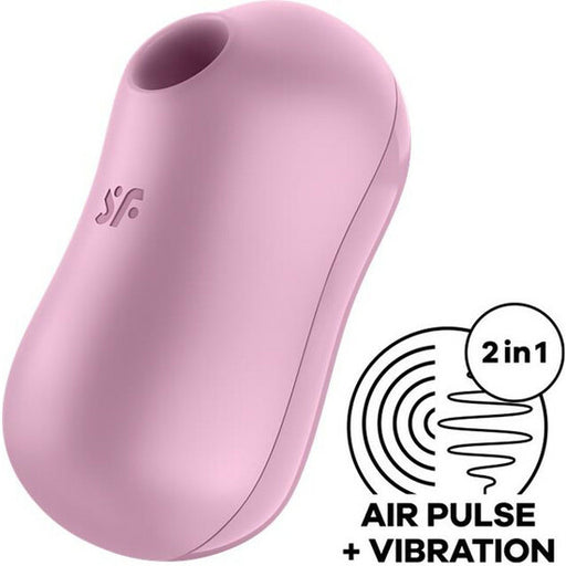 Stimolatore e Vibratore Cotton Candy - Lilla - Satisfyer - 1