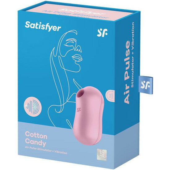 Stimolatore e Vibratore Cotton Candy - Lilla - Satisfyer - 7