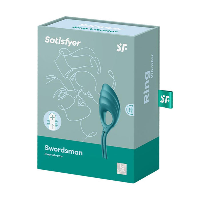 Anello Vibratore Spadaccino - Verde - Satisfyer - 1