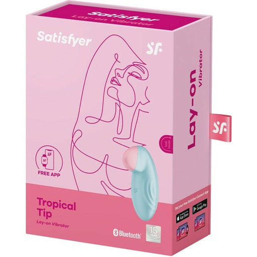 Vibratore Lay-on Tropical Tip - Blu - Satisfyer - 1