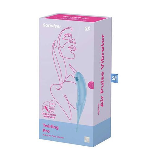 Twirling Pro Stimolatore e Vibratore - Blu - Satisfyer - 1