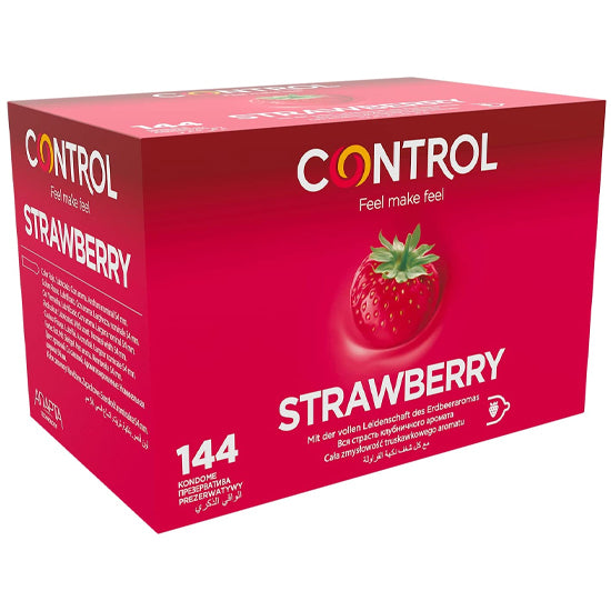 Adapta Fragola Preservativi 144 Pezzi - Control - 1