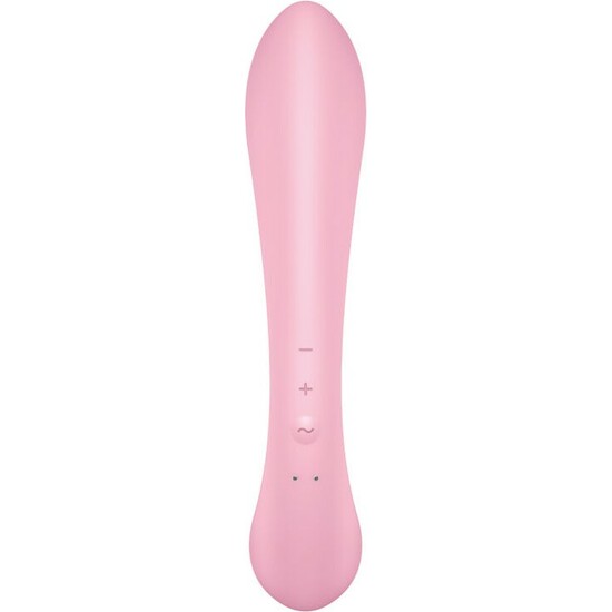 Triplo Oh Vibratore Ibrido - Rosa - Satisfyer - 4