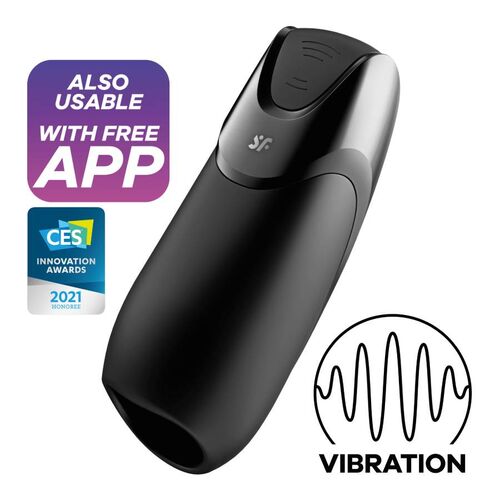 Uomo Vibration+ - Nero - Satisfyer - 2