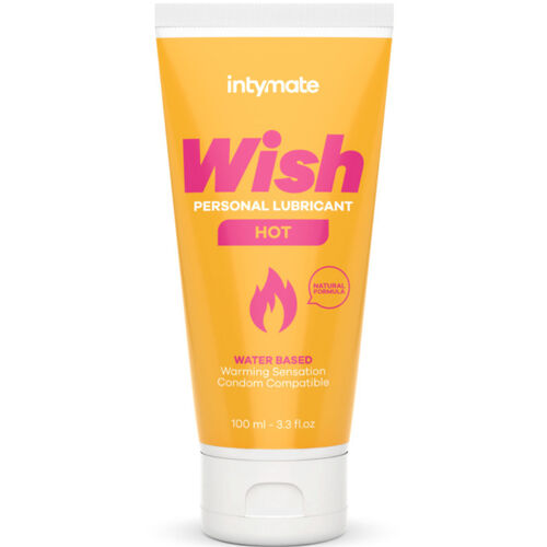 Lubrificante Stimolante Effetto Caldo Wish Hot 100ml - Intimateline - 1