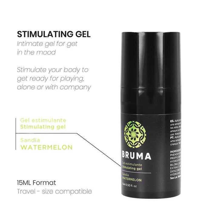 Gel Intensificatore di Orgasmi al gusto di Anguria 15ml - Bruma - 5