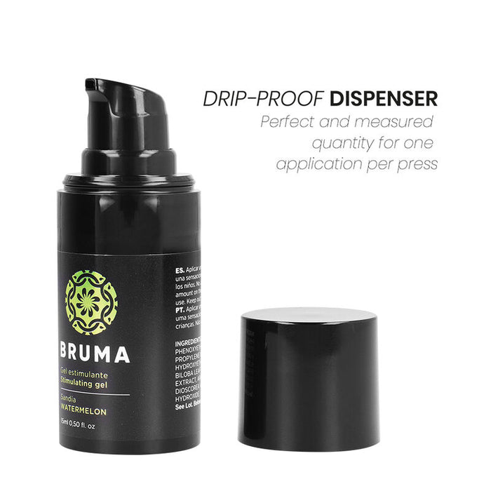 Gel Intensificatore di Orgasmi al gusto di Anguria 15ml - Bruma - 3