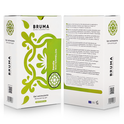 Gel Intensificatore di Orgasmi al gusto di Anguria 15ml - Bruma - 2