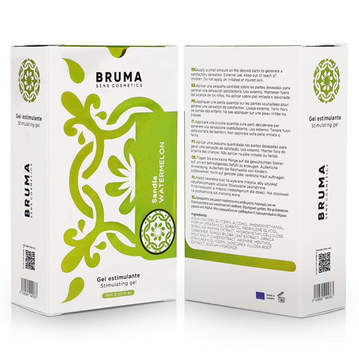 Gel Intensificatore di Orgasmi al gusto di Anguria 15ml - Bruma - 2