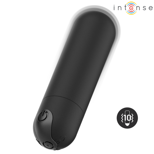 Mini Vibratore a Palla Karen 10 Modalità Ricaricabile - Nero - Intense - 3