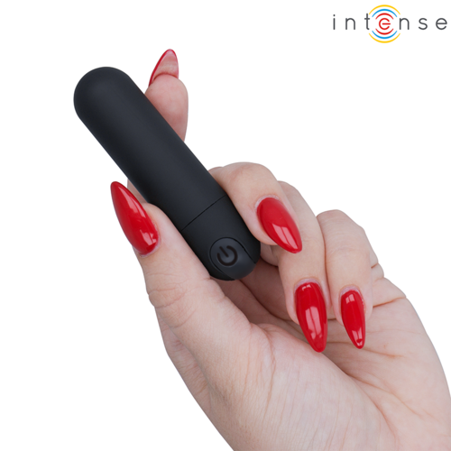 Mini Vibratore a Palla Karen 10 Modalità Ricaricabile - Nero - Intense - 2