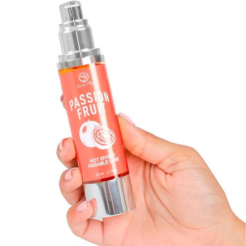 Lubrificante Effetto Caldo Frutto della Passione 50 ml - Secret Play - 2