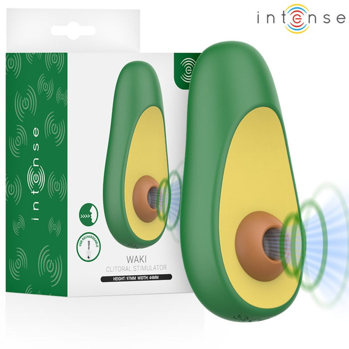 INTENSO - WAKI Stimolatore Succhia Clitoride Avocado - Intense - 1