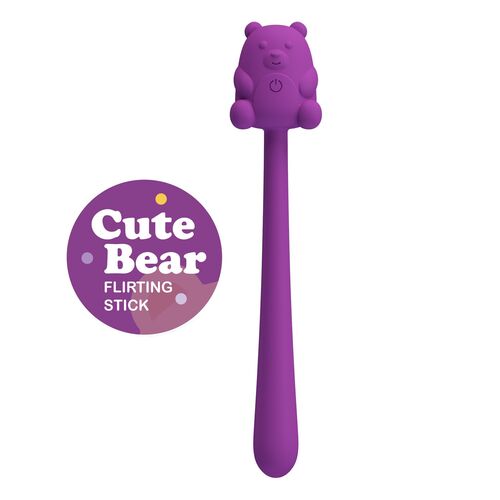 Carino Stick Vibratore Ricaricabile Orso Che Flirta - Flirtation - 1