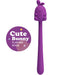 Vibratore Flessibile Carino Coniglietto Bastone di Flirt Ricaricabile USB Viola - Flirtation - 1