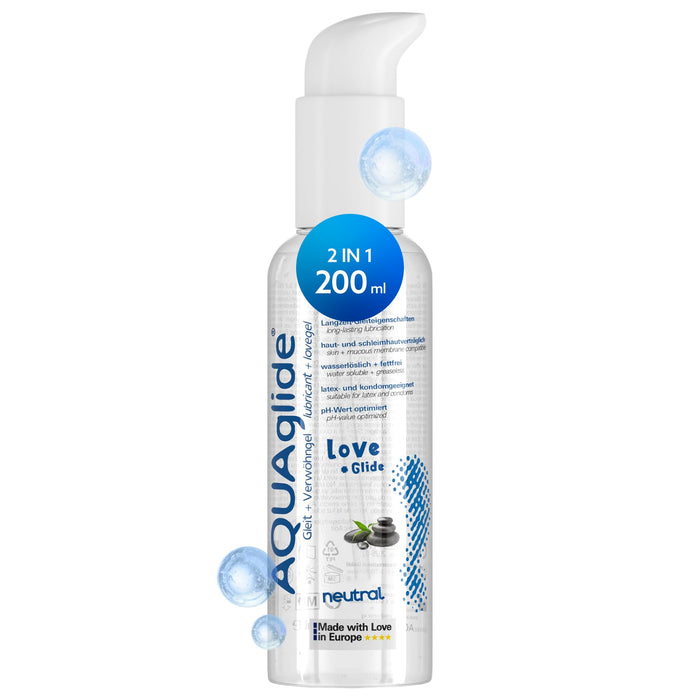 Lubrificante 2 in 1 + Massaggio 125 ml - Aquaglide - 1