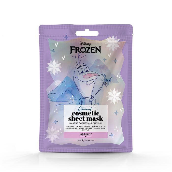 Maschera viso Olaf della collezione Frozen - Mad Beauty - 1