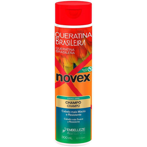 Shampoo Cheratina Brasiliana 300ml - Novex - 1