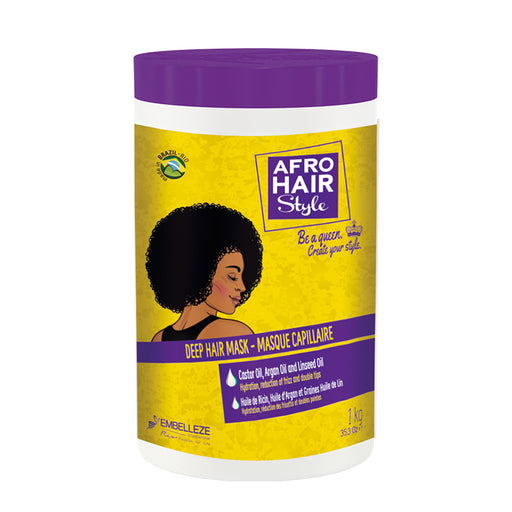 Maschera profonda per capelli Afrohair da 1kg - Novex - 1