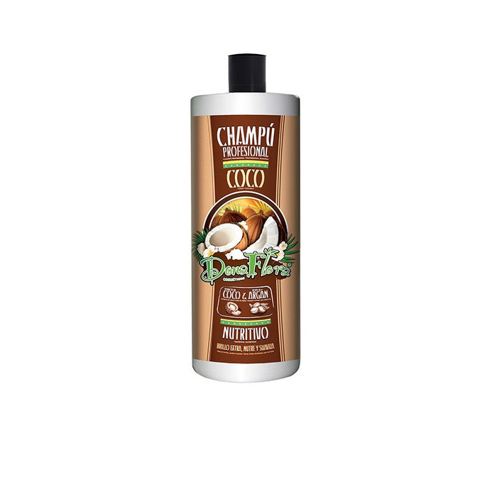 Shampoo Nutriente al Cocco e Argan 1000ml - Dona Flora - 1