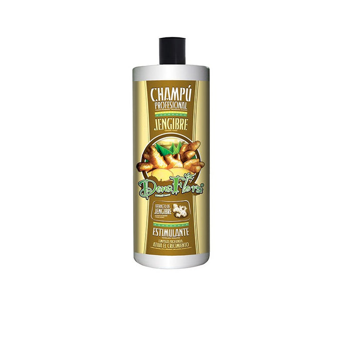 Shampoo Stimolante allo Zenzero 1000ml - Dona Flora - 1