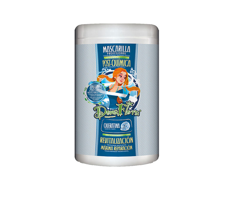 Maschera Rivitalizzante Post-Chimica 1000ml - Dona Flora - 1