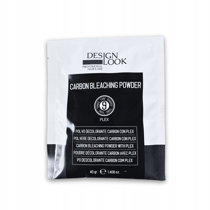 Polvere Decolorante Carbon 9 Tonalità Plex su 40g - Design Look - 1