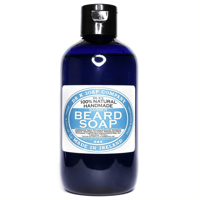 Sapone Dr K Soap Barber per Barba all'Olio Essenziale di Lime 250ml - Dr. K Soap - 1