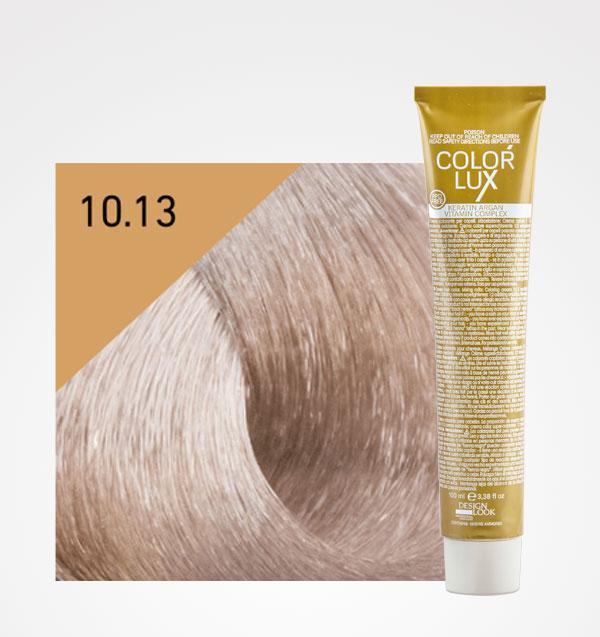 Tinta in Crema Colore Lux 100ml - Design Look : 10.13 Rubio Platino Beige - 1